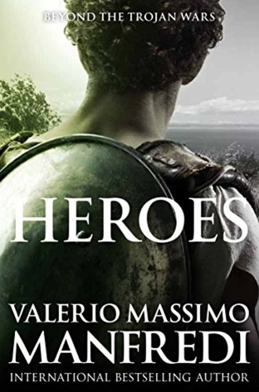 Book cover for "Heroes" by Valerio Massimo Manfredi