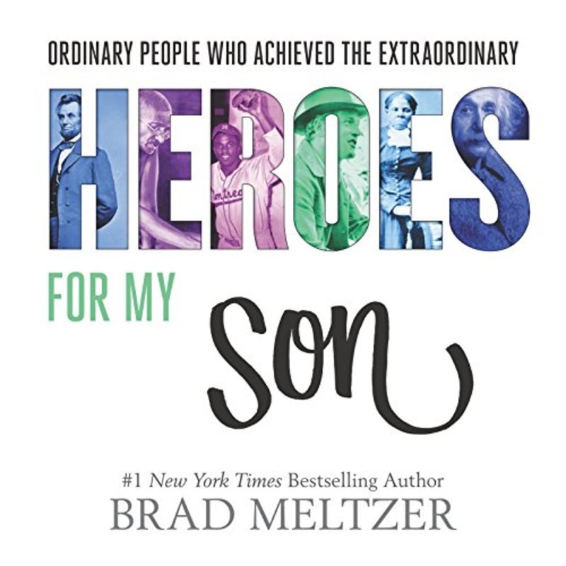 Book cover for "Heroes for My Son" by Brad Meltzer