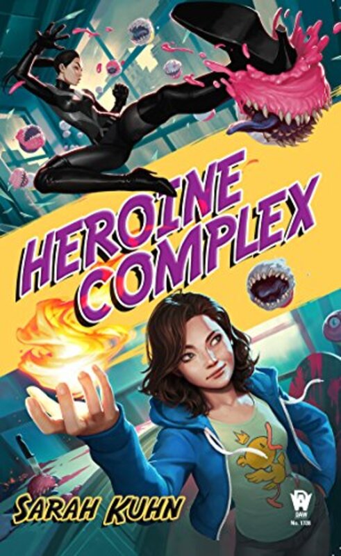 Book cover for "Heroine Complex" by Sarah Kuhn