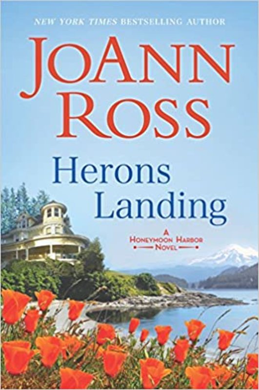 Book cover for "Herons Landing" by JoAnn Ross