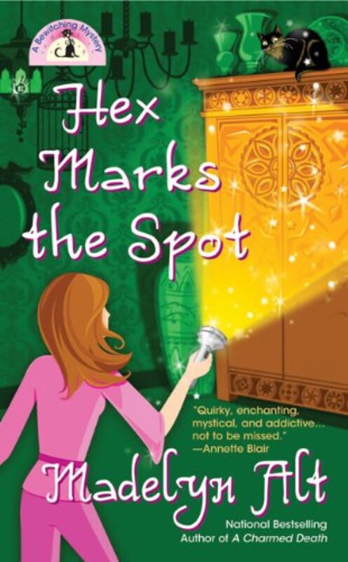 Book cover for "Hex Marks the Spot" by Madelyn Alt