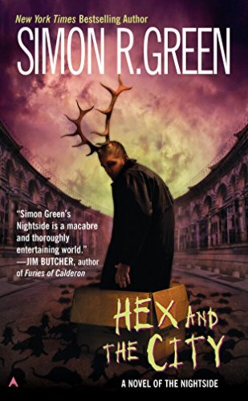 Book cover for "Hex and the City" by Simon R Green
