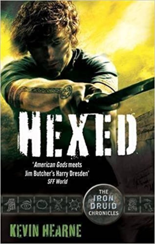 Book cover for "Hexed" by Kevin Hearne