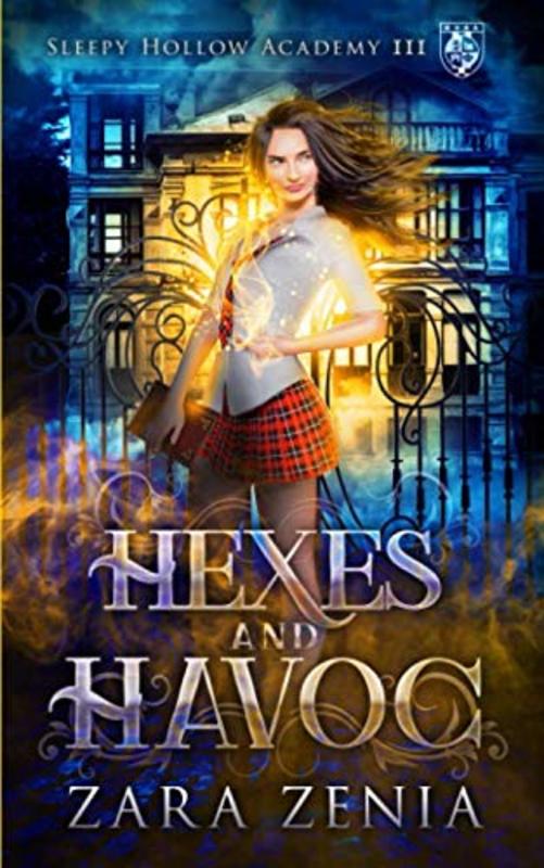 Book cover for "Hexes and Havoc" by Zara Zenia