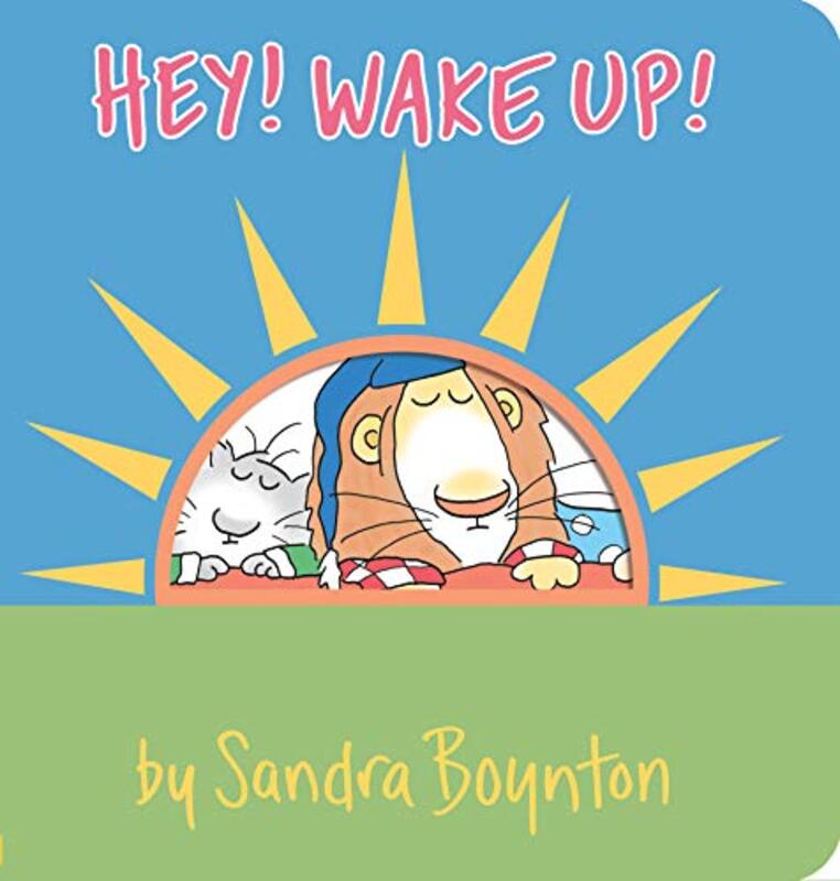 Book cover for "Hey! Wake Up!" by Sandra Boynton
