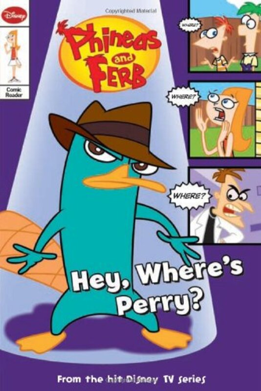Book cover for "Hey, Where's Perry?" by John Patrick Green