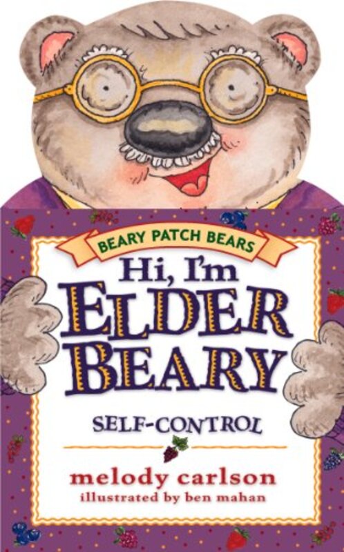 Book cover for "Hi, I'm Elderbeary" by Melody Carlson