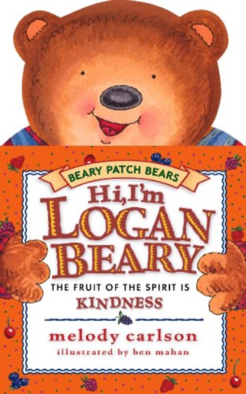 Book cover for "Hi, I'm Loganbeary" by Melody Carlson