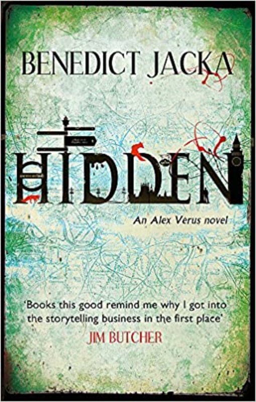 Book cover for "Hidden" by Benedict Jacka