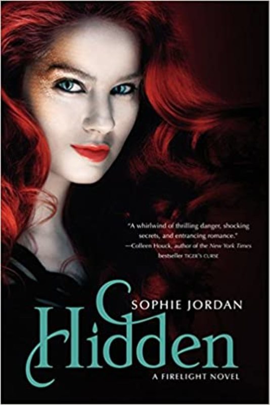 Book cover for "Hidden" by Sophie Jordan