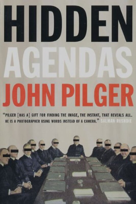 Book cover for "Hidden Agendas" by John Pilger