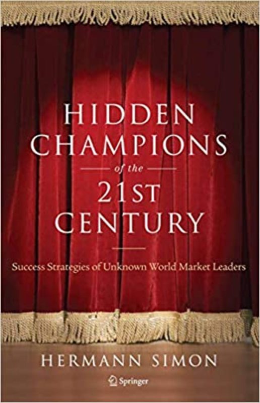 Book cover for "Hidden Champions of the Twenty-First Century" by Hermann Simon