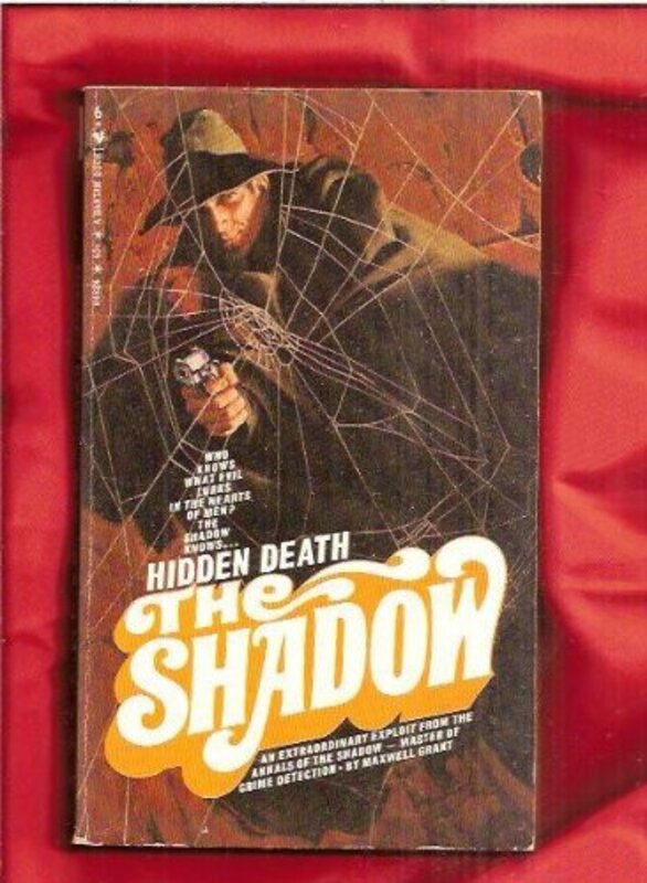 Book cover for "Hidden Death" by Maxwell Grant