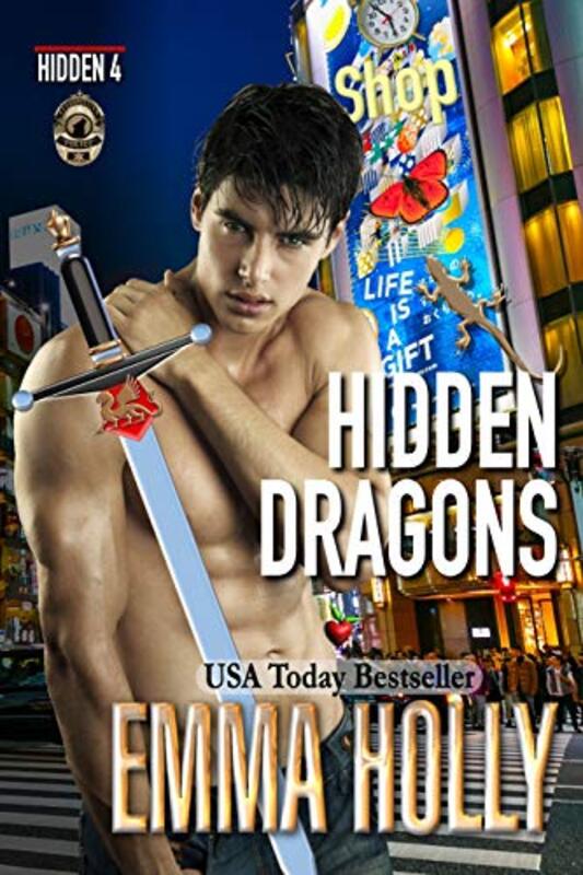 Book cover for "Hidden Dragons" by Emma Holly