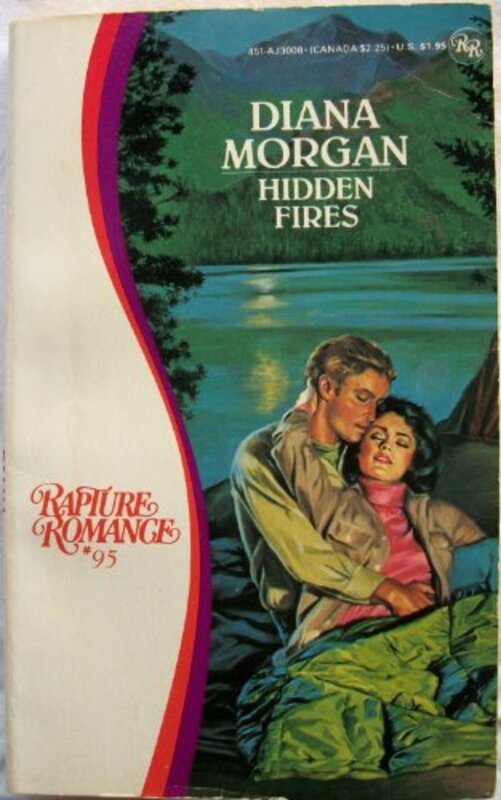 Book cover for "Hidden Fires" by Diana Morgan