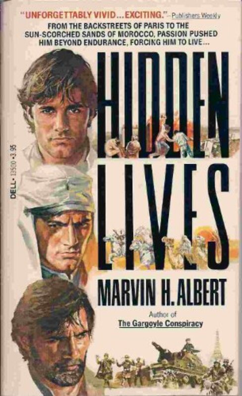 Book cover for "Hidden Lives" by Marvin H Albert