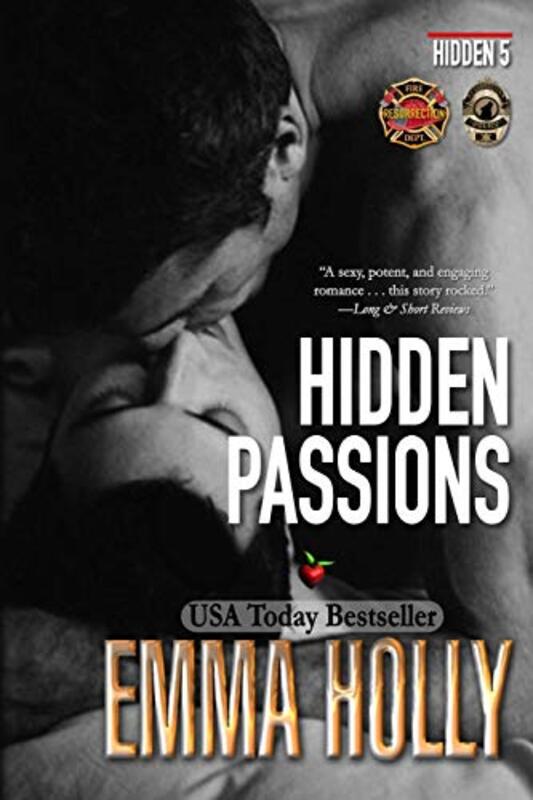 Book cover for "Hidden Passions" by Emma Holly