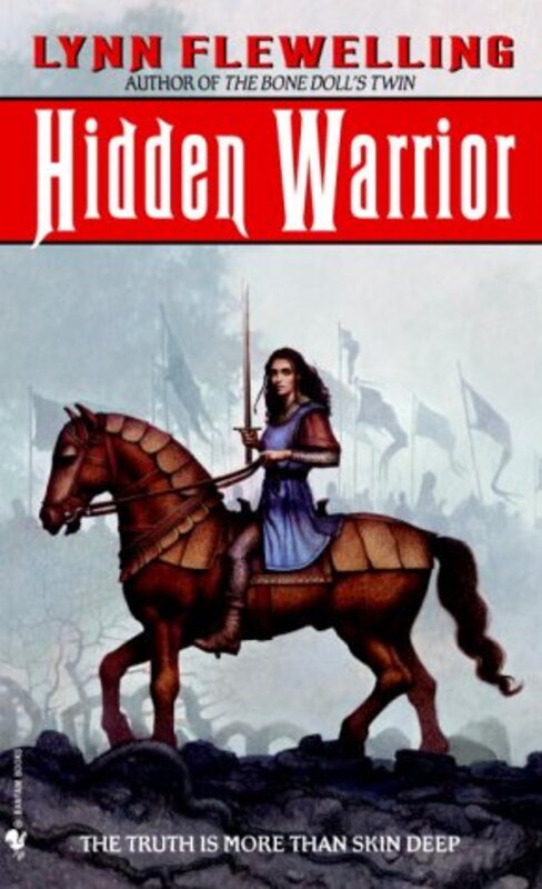 Book cover for "Hidden Warrior" by Lynn Flewelling