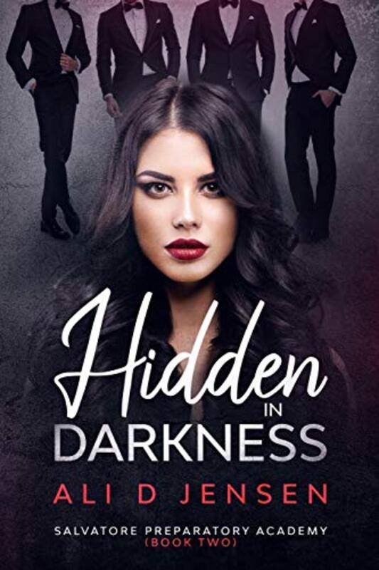 Book cover for "Hidden in Darkness, Book Two" by Ali D Jensen