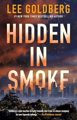 Book cover for "Hidden in Smoke" by Lee Goldberg