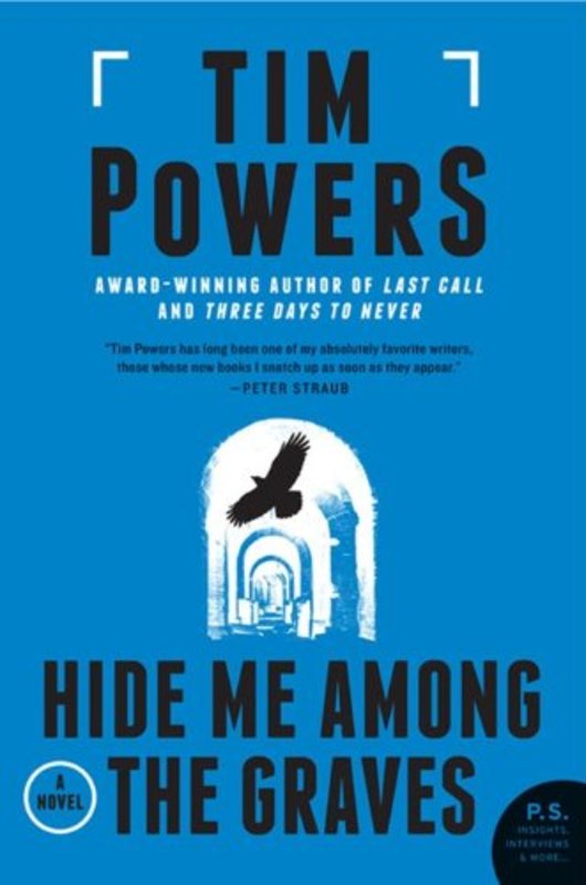 Book cover for "Hide Me Among the Graves" by Tim Powers