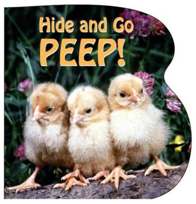 Book cover for "Hide and Go Peep!" by Tui T Sutherland