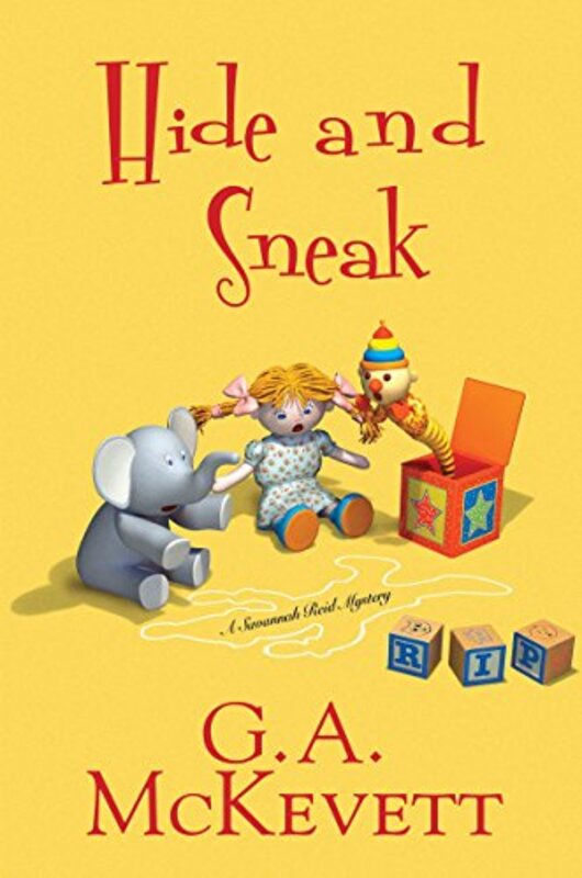 Book cover for "Hide and Sneak" by G. A. McKevett