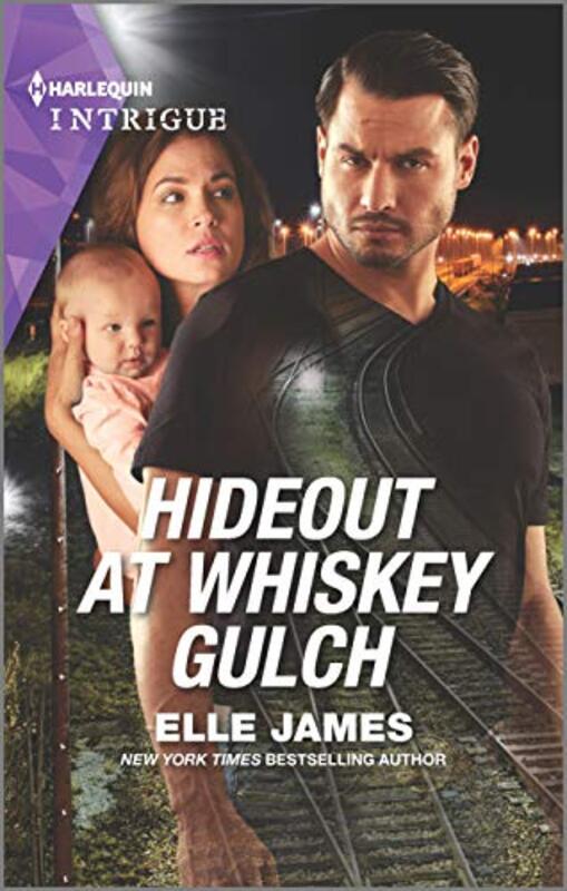 Book cover for "Hideout at Whiskey Gulch" by Elle James