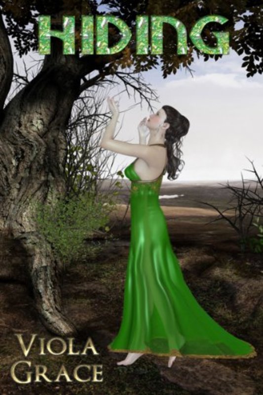 Book cover for "Hiding" by Viola Grace