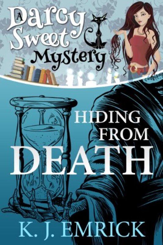 Book cover for "Hiding From Death" by KJ Emrick