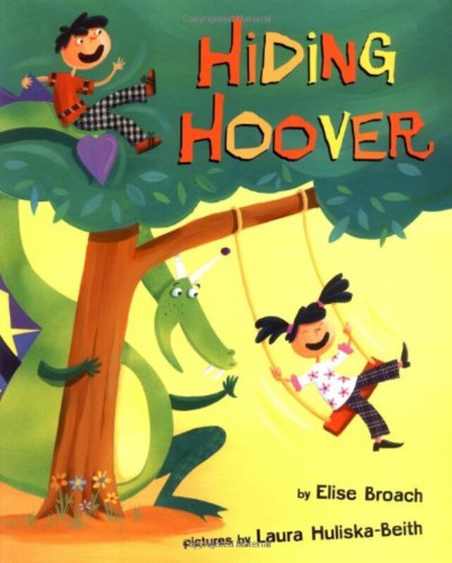 Book cover for "Hiding Hoover" by Elise Broach