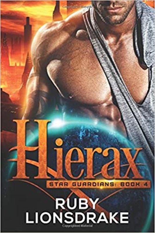 Book cover for "Hierax" by Ruby Lionsdrake