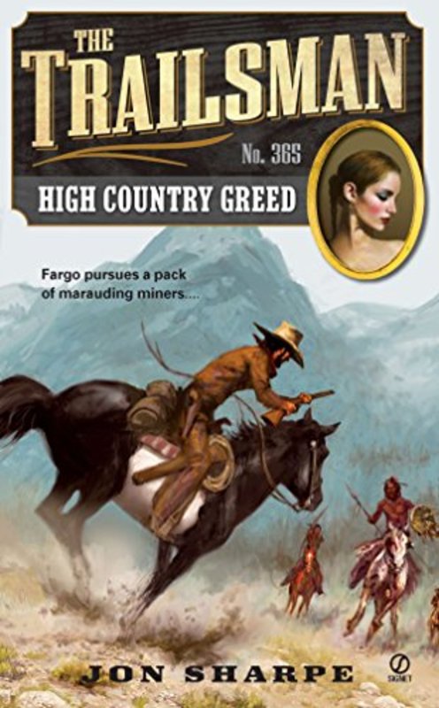 Book cover for "High Country Greed" by Jon Sharpe