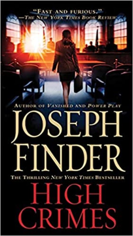Book cover for "High Crimes" by Joseph Finder