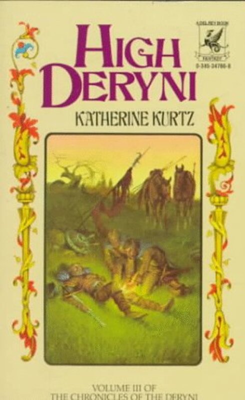 Book cover for "High Deryni" by Katherine Kurtz