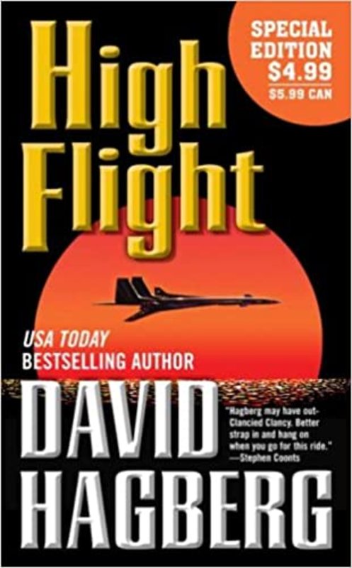 Book cover for "High Flight" by David Hagberg