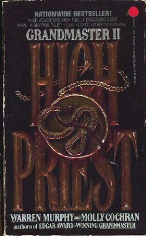 Book cover for "High Priest" by Warren Murphy