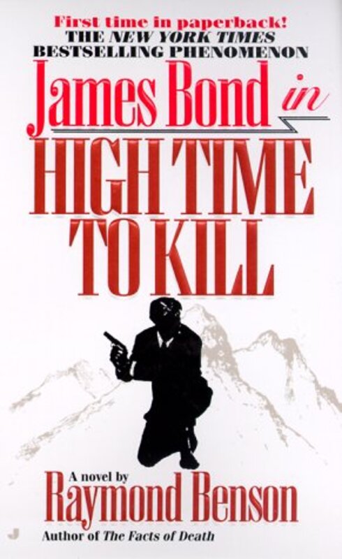 Book cover for "High Time to Kill" by Raymond Benson