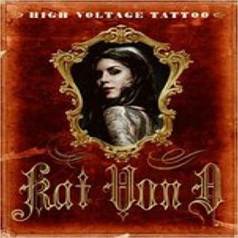 Book cover for "High Voltage Tattoo" by Kat Von D