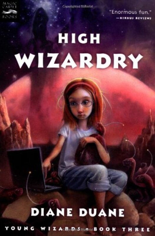Book cover for "High Wizardry" by Diane Duane
