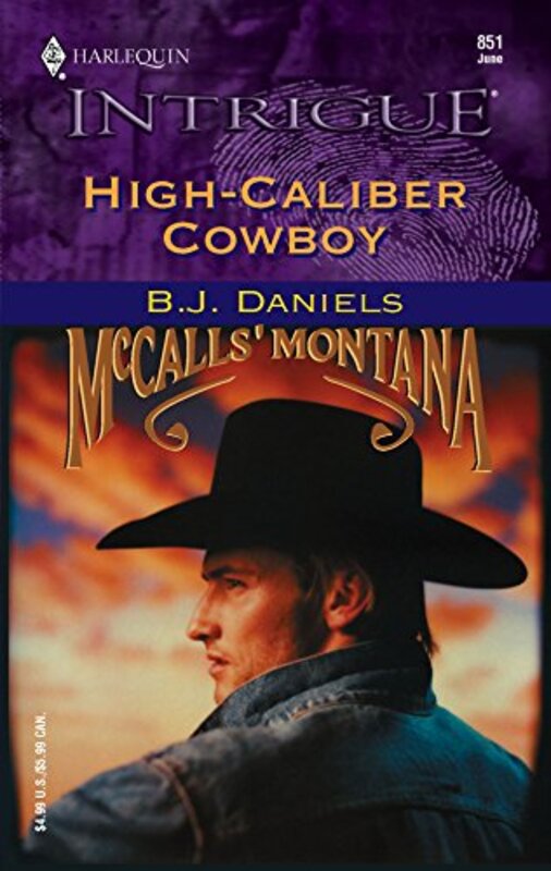 Book cover for "High-Caliber Cowboy" by BJ Daniels