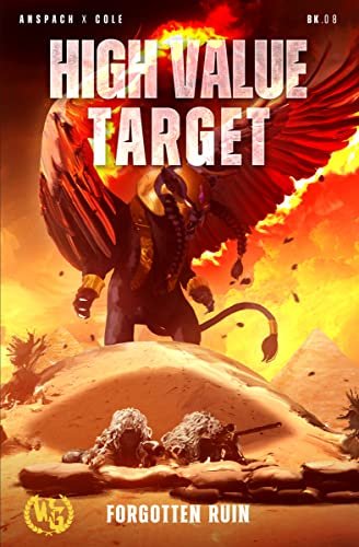 Book cover for "High Value Target" by Jason Anspach