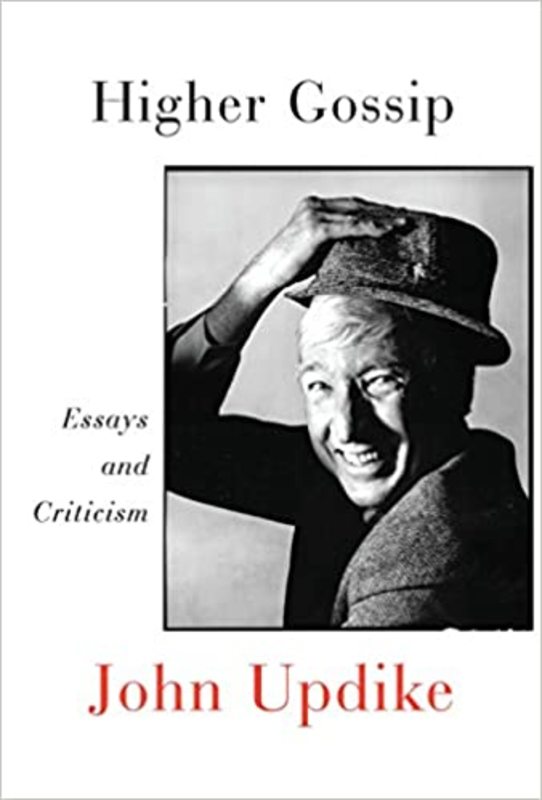 Book cover for "Higher Gossip" by John Updike