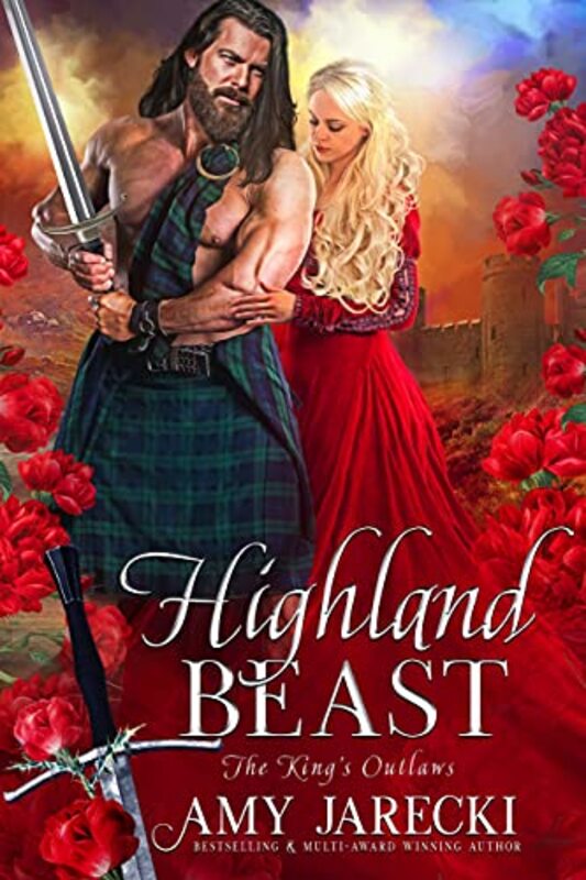 Book cover for "Highland Beast" by Amy Jarecki