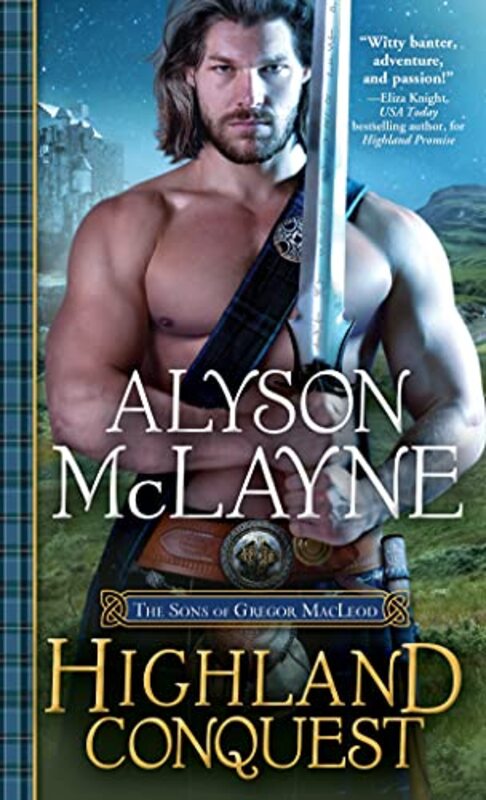 Book cover for "Highland Conquest" by Alyson McLayne