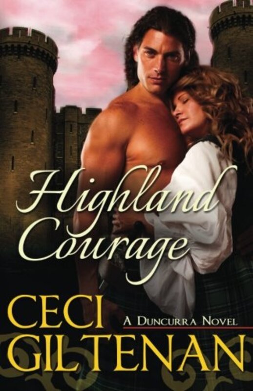 Book cover for "Highland Courage" by Ceci Giltenan