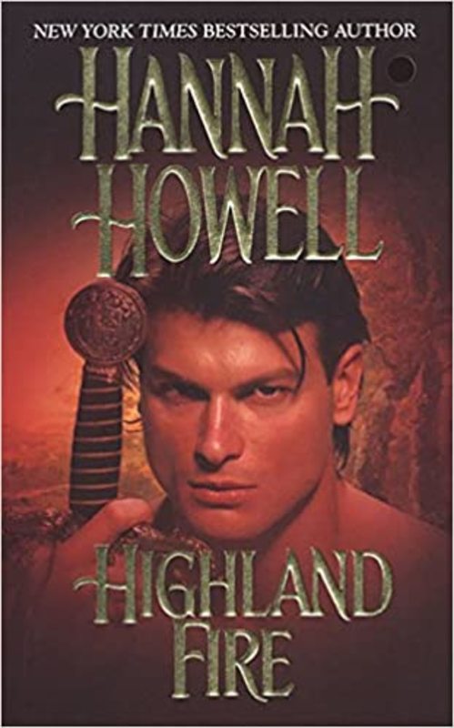 Book cover for "Highland Fire" by Hannah Howell