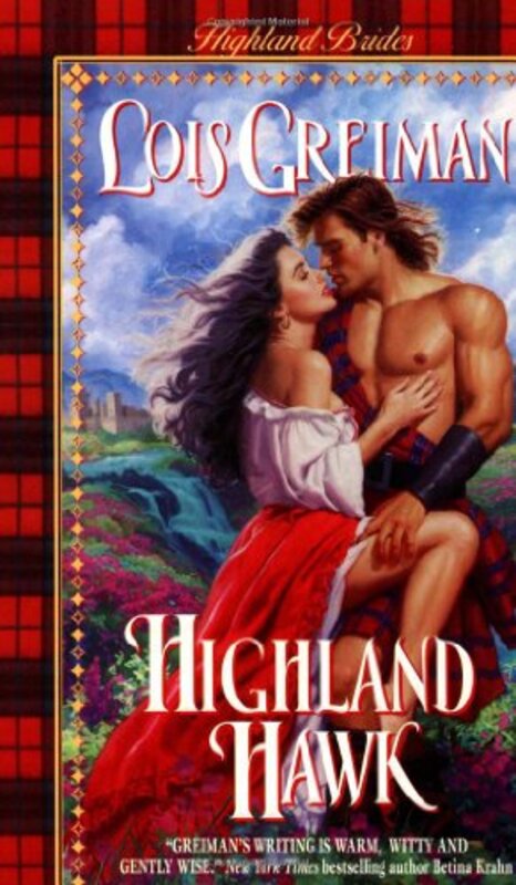 Book cover for "Highland Hawk" by Lois Greiman