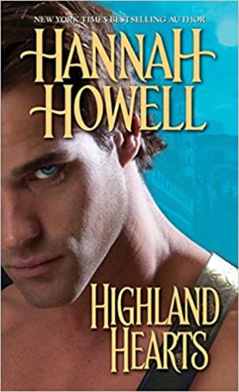 Book cover for "Highland Hearts" by Hannah Howell