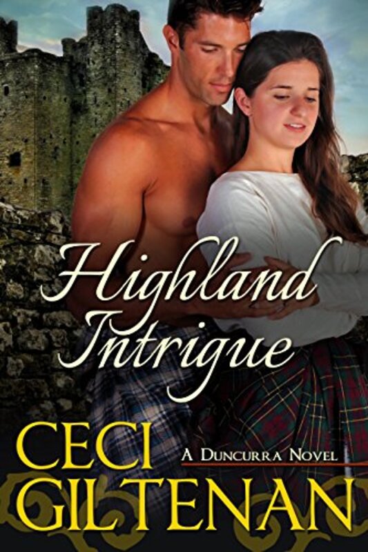 Book cover for "Highland Intrigue" by Ceci Giltenan